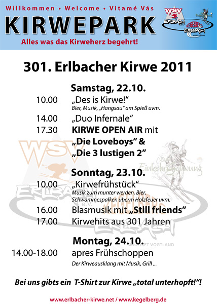 Programm Kirweplatz 2011