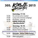 Programm Kirwepark 2015